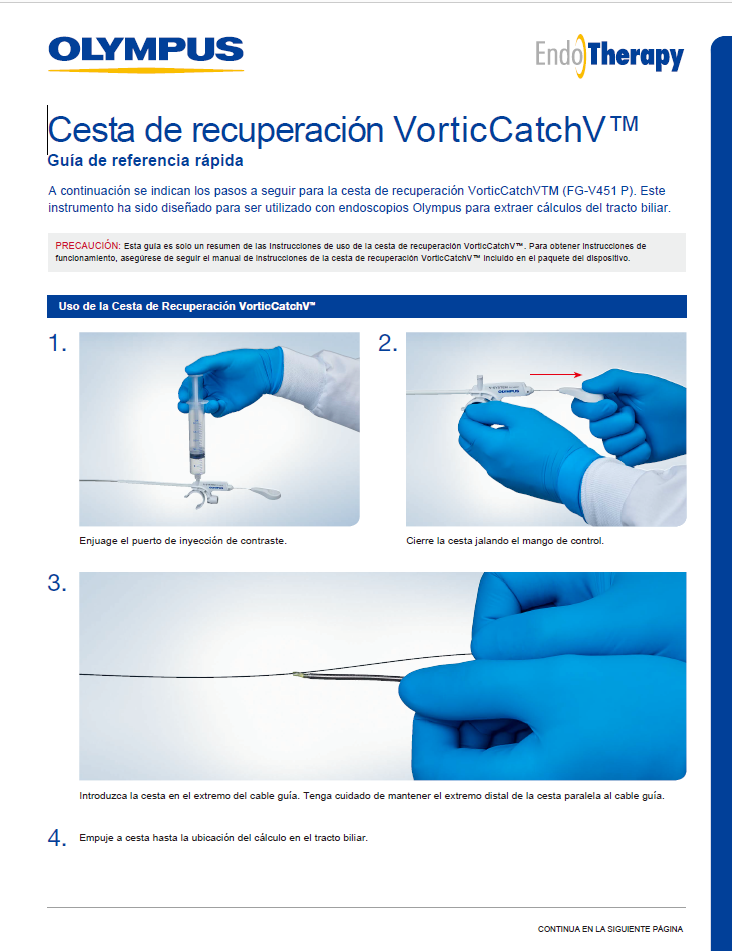 Cesta de recuperación VorticCatchV™
