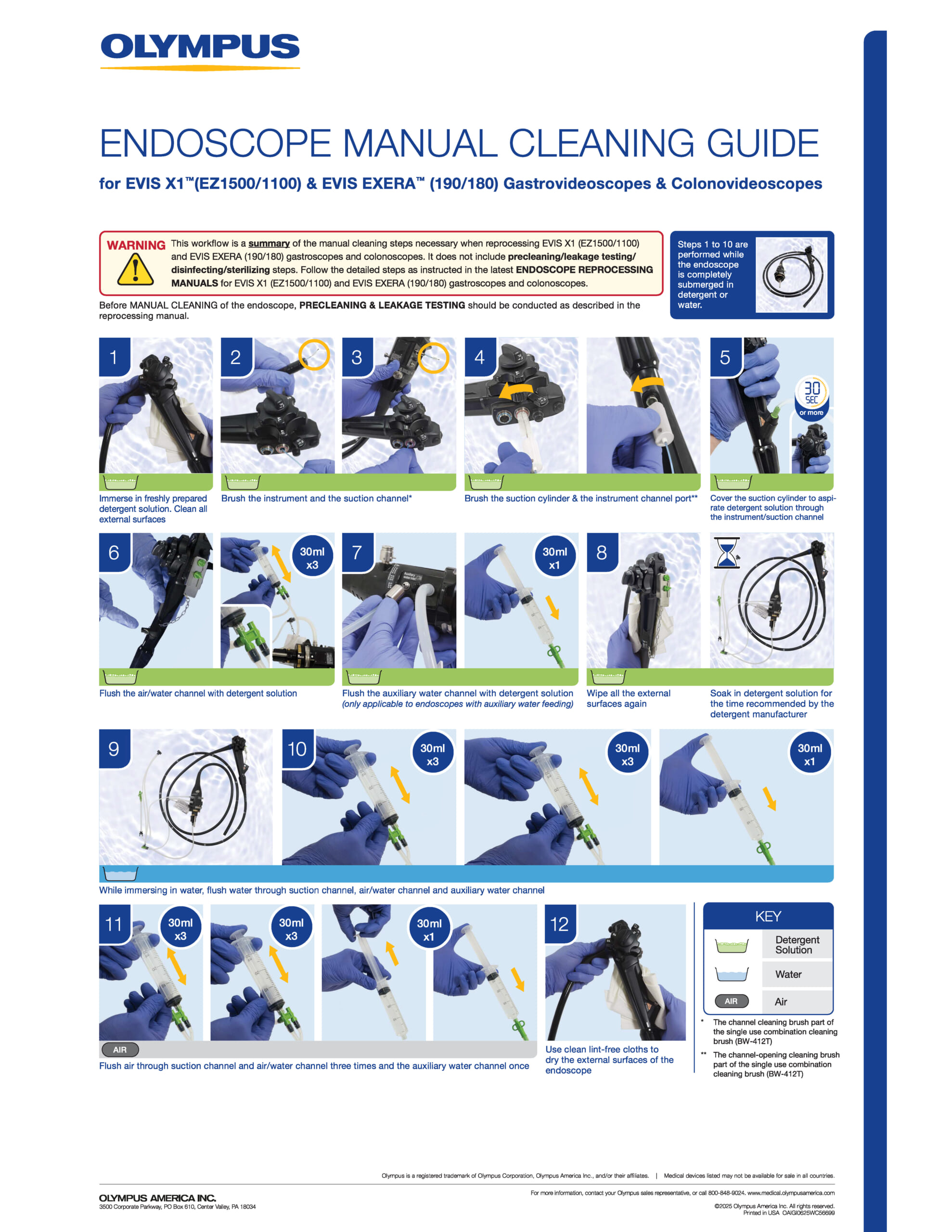GI Endoscope Reprocessing Guide - Olympus Professional Education